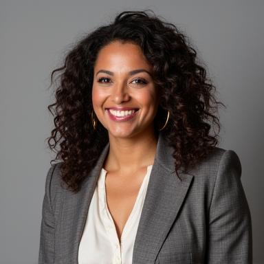 Professional headshot of comedian Jenna Williams.